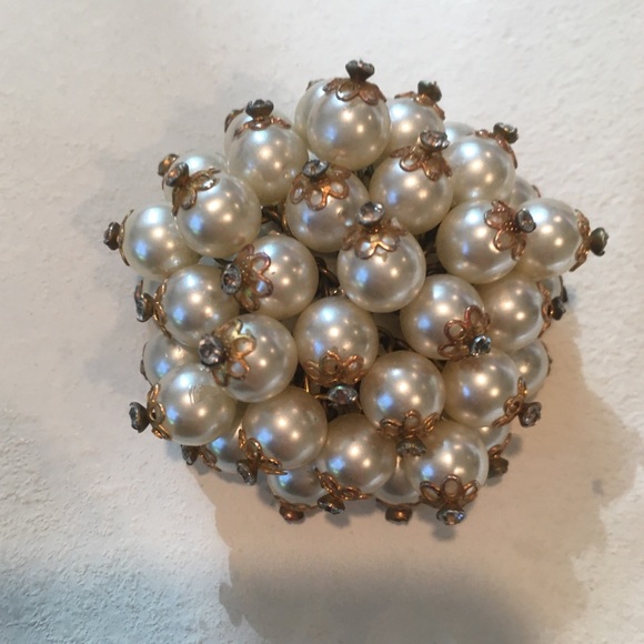 Vintage Pearl brooch. - Picture 2 of 5